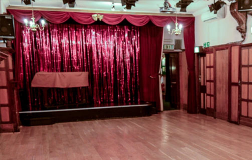 Stage and Grand Piano