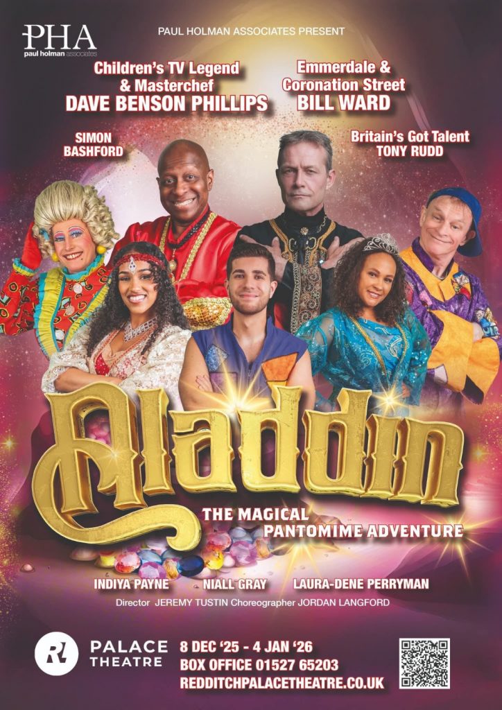 Simon Bashford in 2025 Panto Aladdin