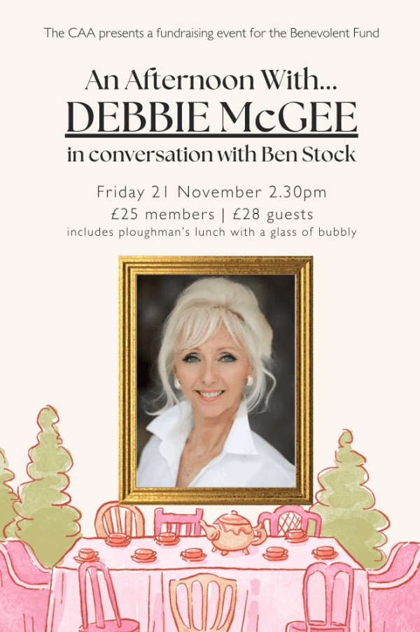 Debbie McGee in conversation with Ben Stock