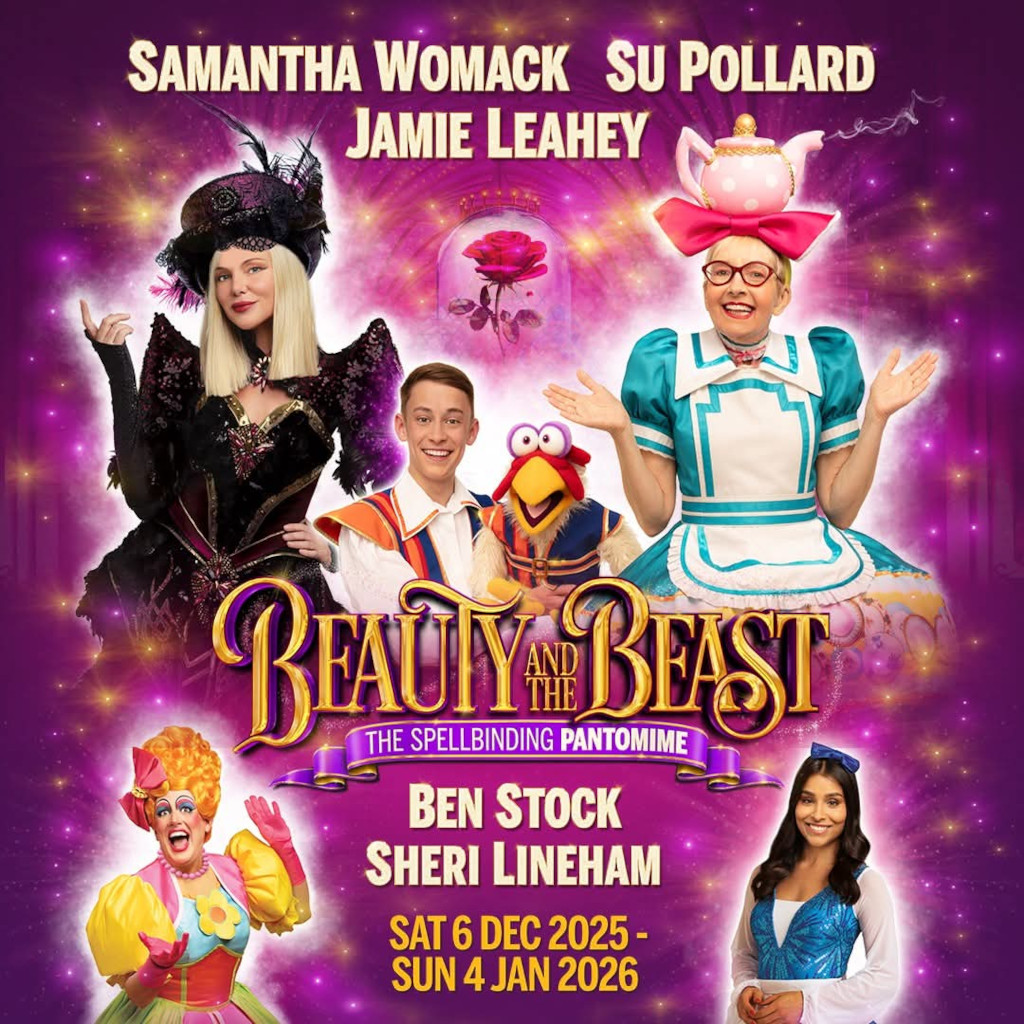 Club President SU POLLARD at the CHURCHILL THEATRE Bromley along with our very own BEN STOCK this panto season.