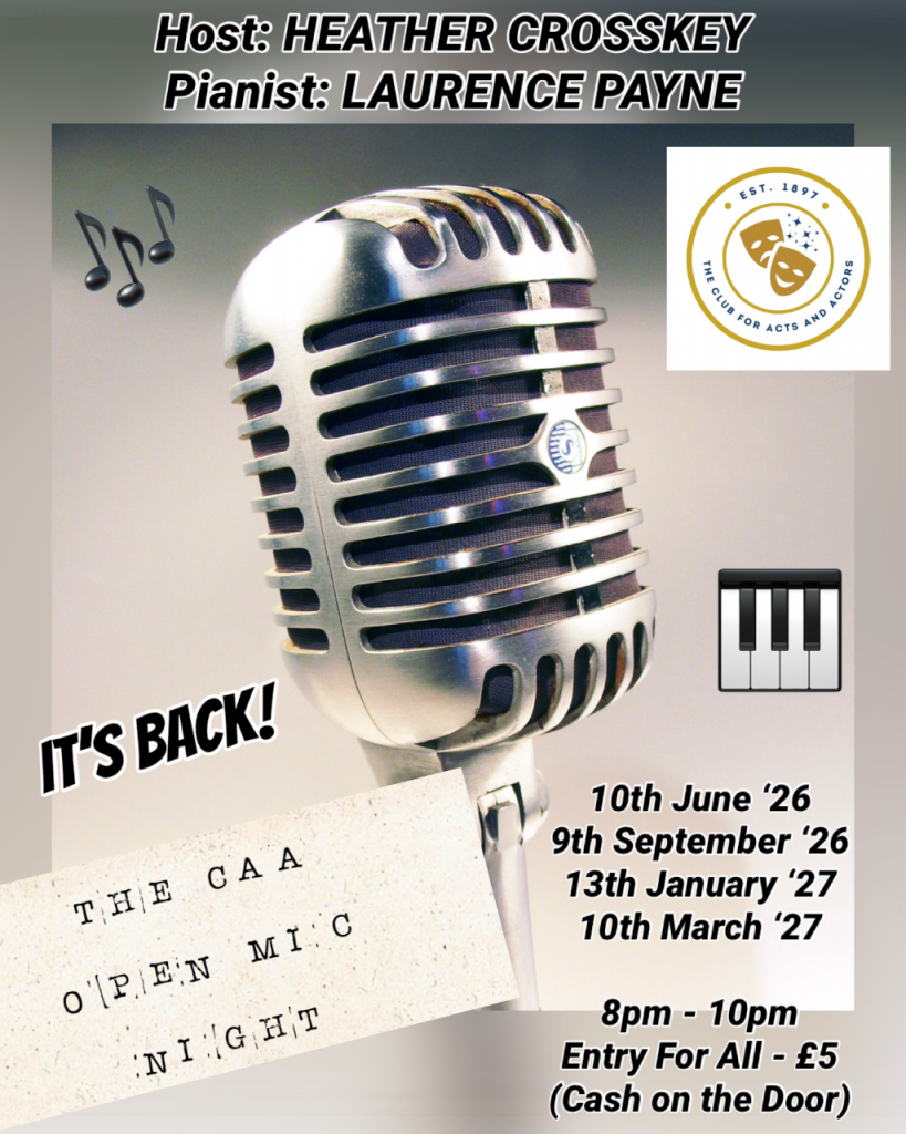 The CAA Open Mic Night