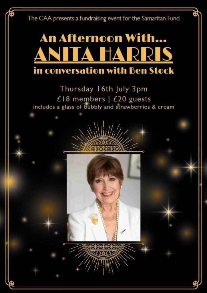 An afternoon with Anita Harris in conversation with Ben Stock at the CAA London
