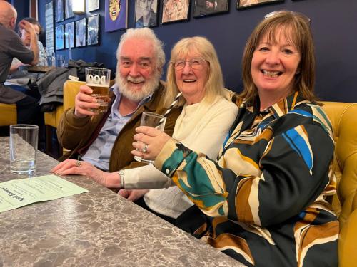 Having first met Katie Milton in 1988 staging a show in Scarborough, Keith Hopkins reminisces with Katie and her mum Valerie at the CAA thirty eight years on.